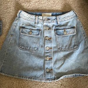 Pac Sun denim skirt